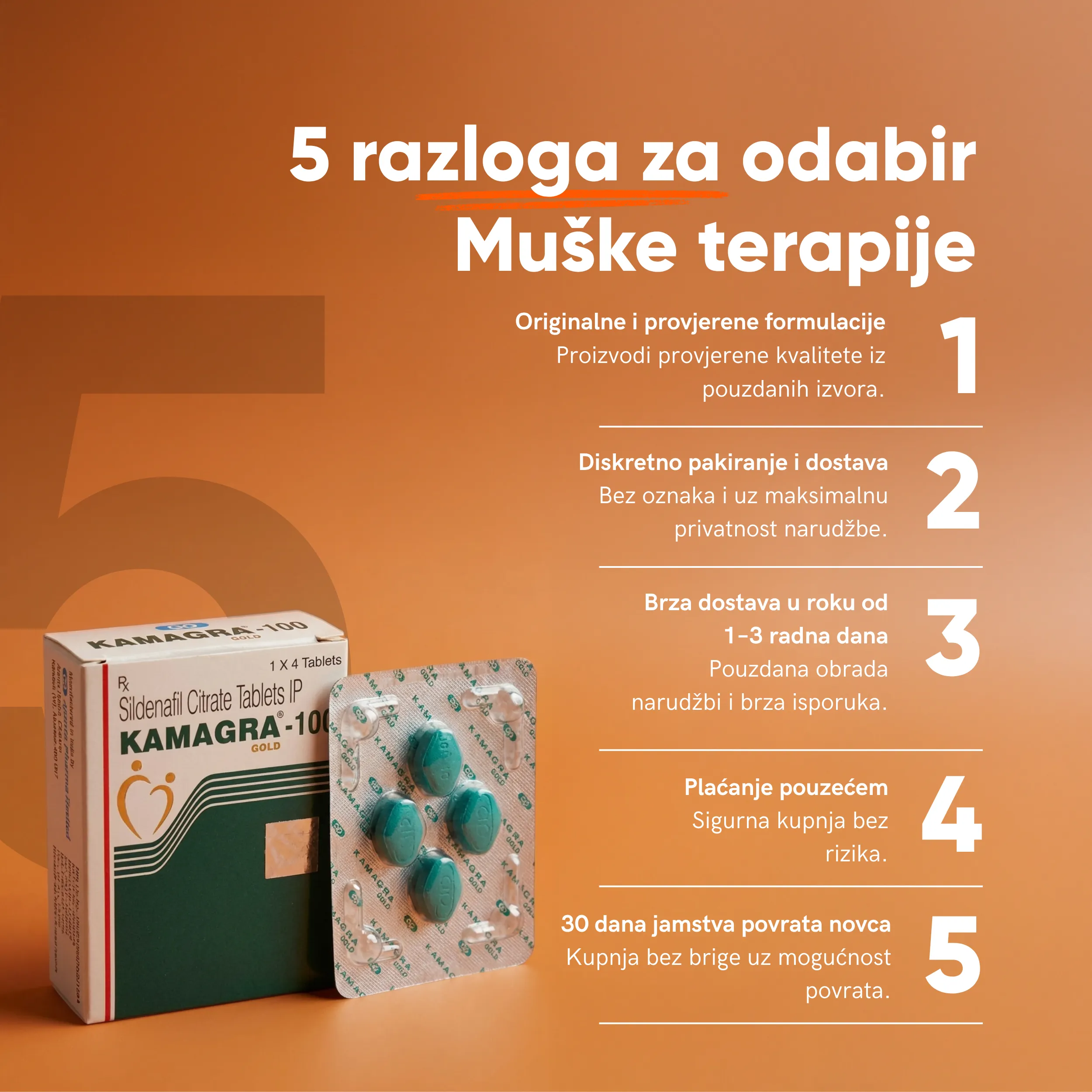 Kamagra Gold Tablete - Slika 2