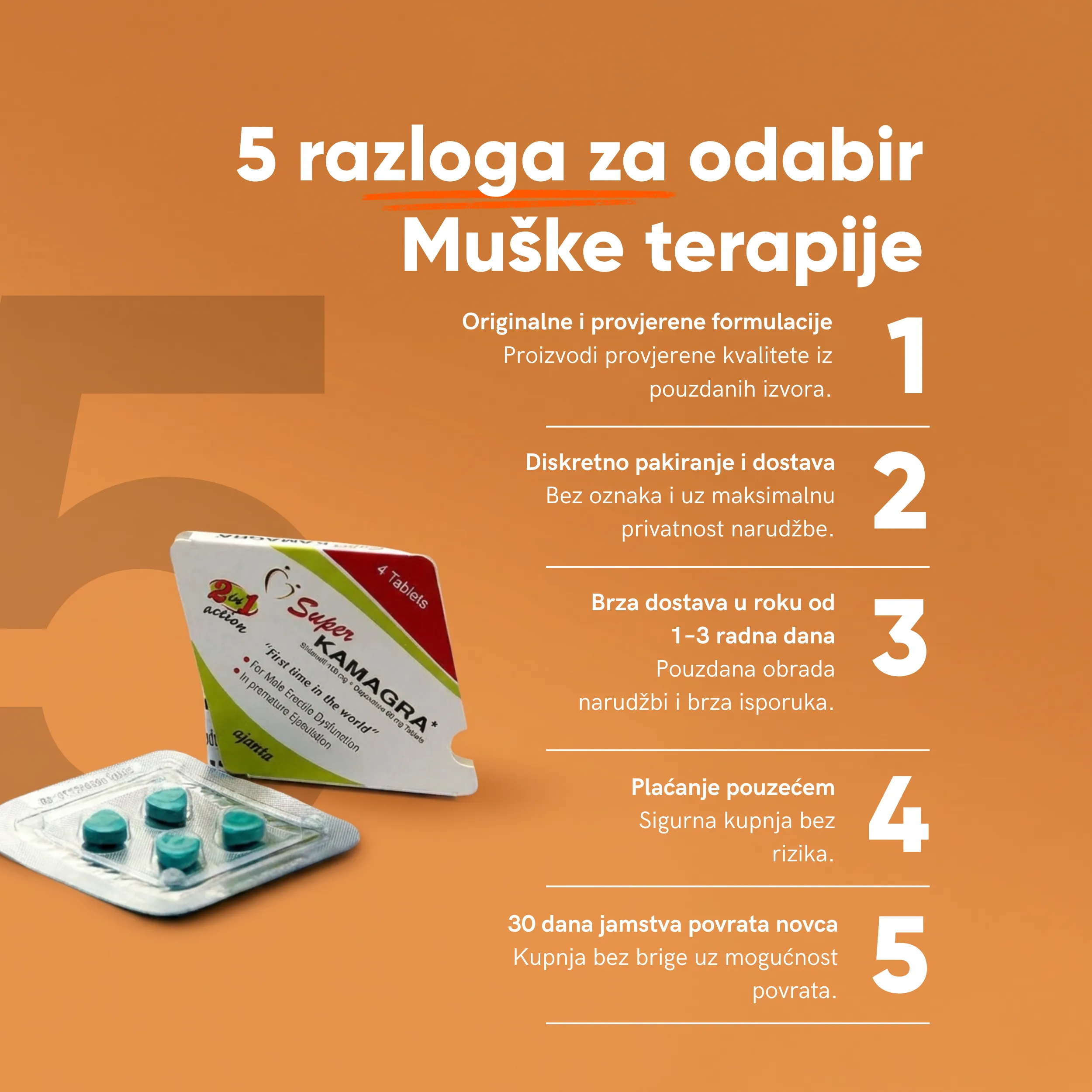 Super Kamagra Tablete - Slika 2