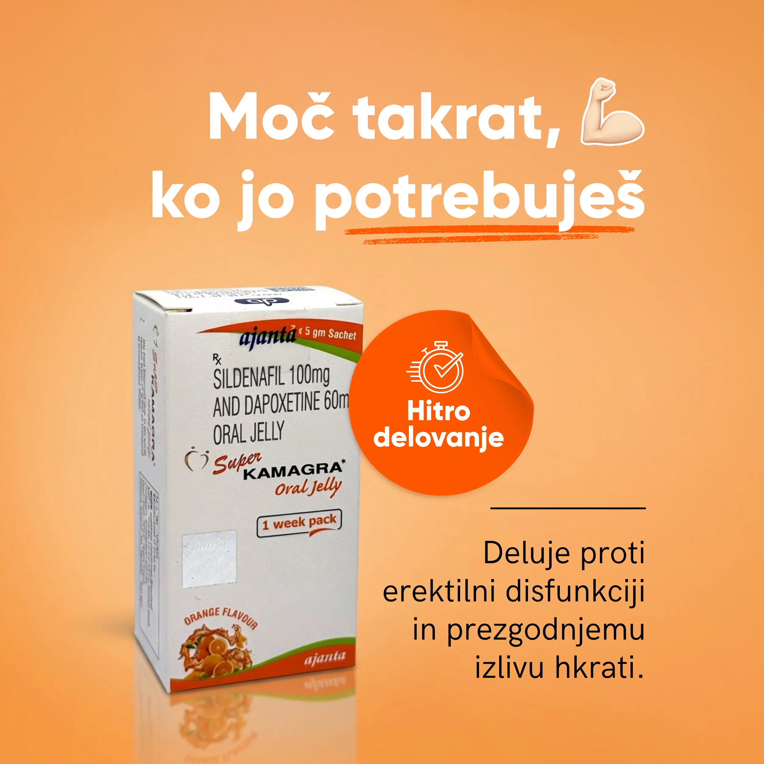 Super Kamagra Gel – Super Oral Jelly - slika 2