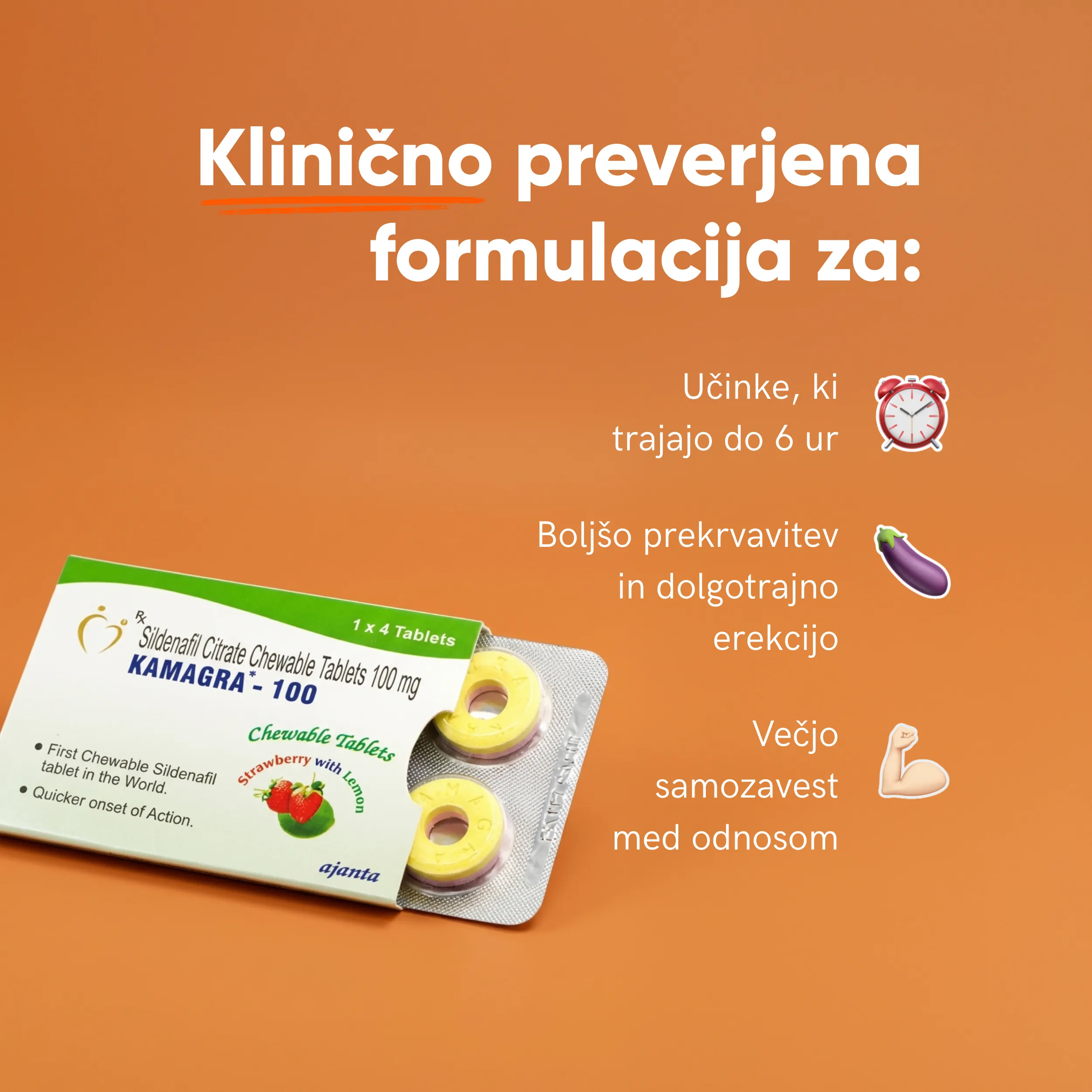 Kamagra Žvečilni Bonboni - slika 4
